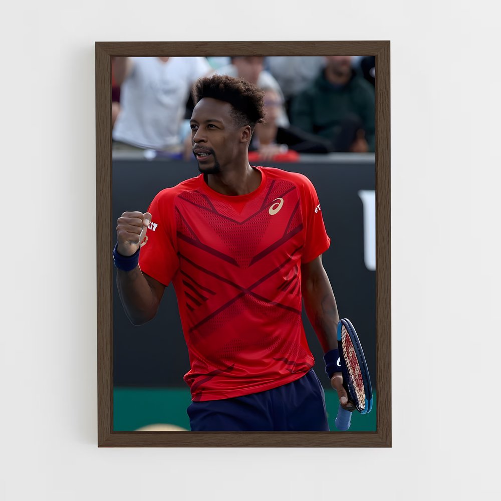 Poster La Victoire de Gaël – affiche Tennis (vue 5)